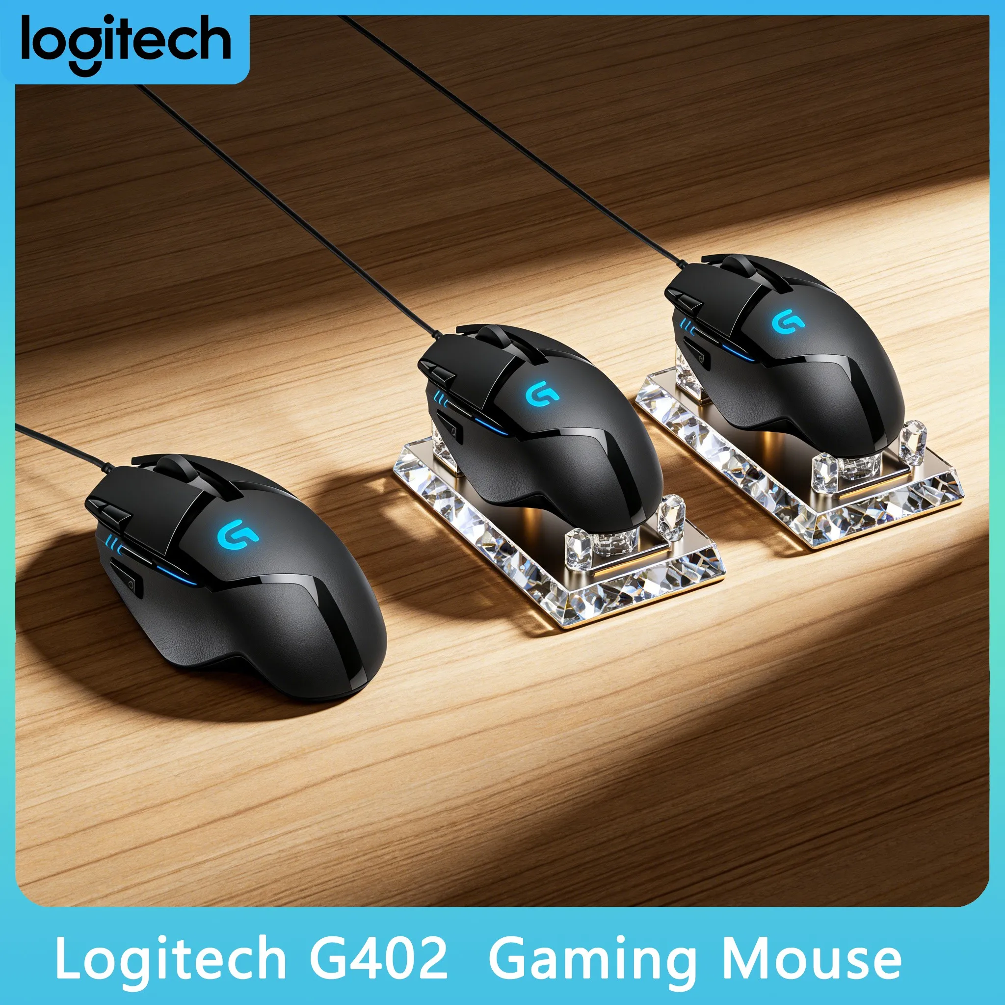 Logitech G402 - Pro Gamer's Choice for Competitive PC Gaming
Logitech G402 - Pro Gamer's Choice for Competitive PC Gaming