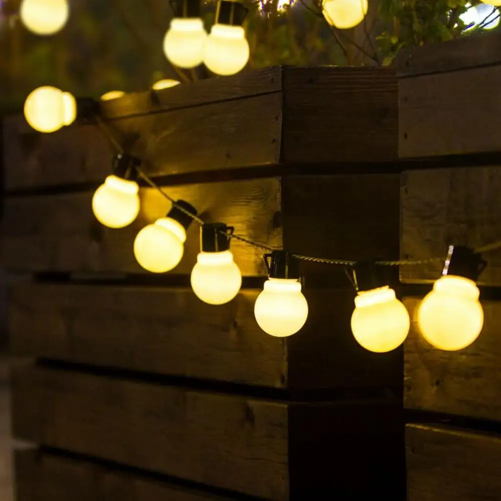 LED String Light 2.5M 5M Outdoor Decor Fairy Night Light Solar Power Patio Garden Garland Wedding Decoration LED Globe Bulb
LED String Light 2.5M 5M Outdoor Decor Fairy Night Light Solar Power Patio Garden Garland Wedding Decoration LED Globe Bulb