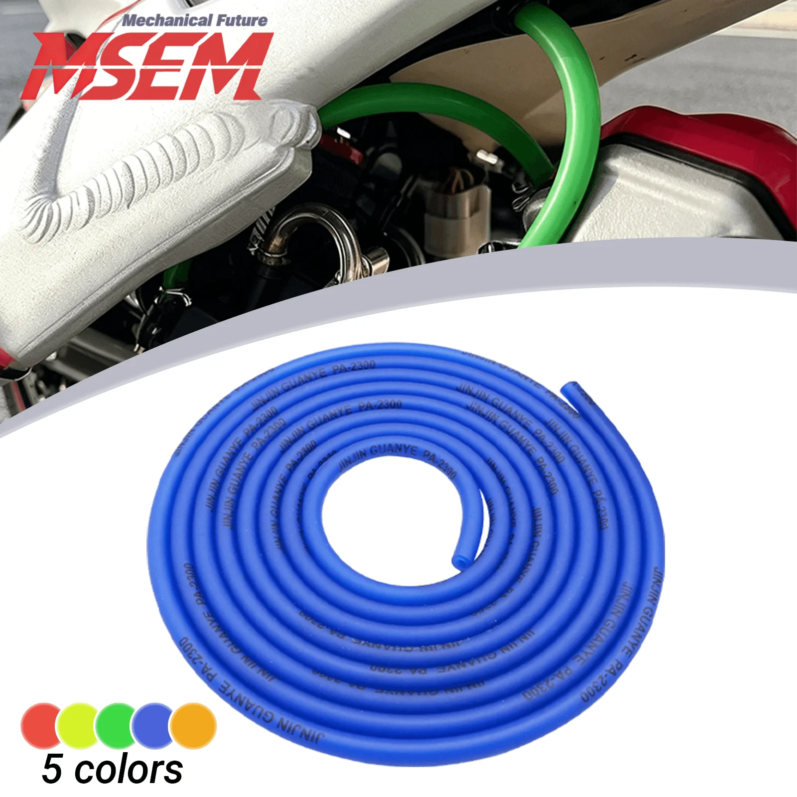 For KTM Yamaha Kawasaki Honda Etc 3M 5M 10M Motorcycle ATV Scooter Gas Oil Pipe 5 Color Rubber Soft Tube Petrol Fuel Line Hose
For KTM Yamaha Kawasaki Honda Etc 3M 5M 10M Motorcycle ATV Scooter Gas Oil Pipe 5 Color Rubber Soft Tube Petrol Fuel Line Hose