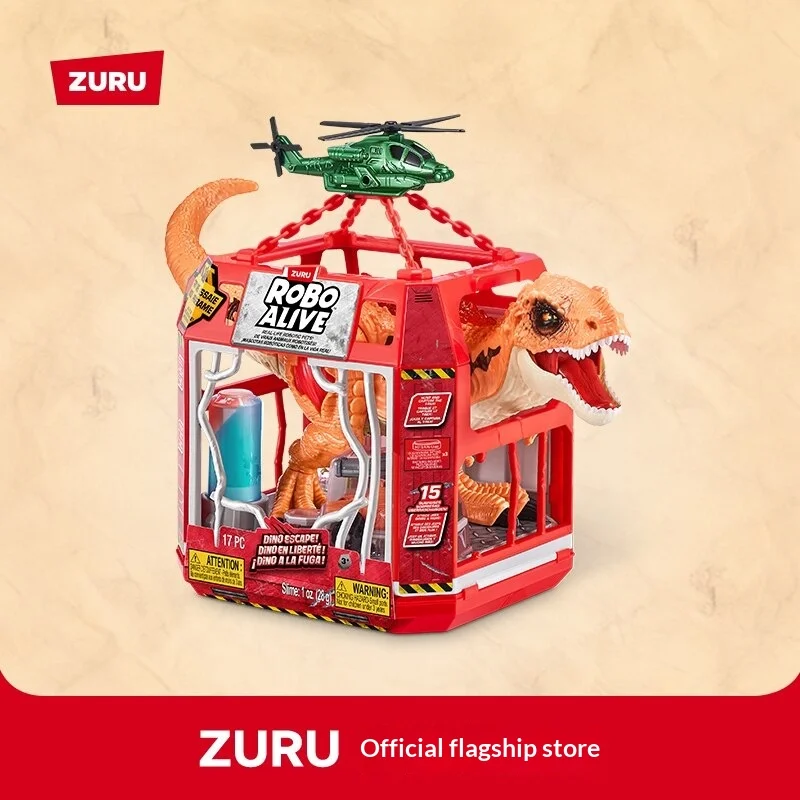 Zuru Robo Alive Dino Escape Bionic Tyrannosaurus Rex Realistic Dinosaur Animal Toy With Sound Collectible Display Gift
Zuru Robo Alive Dino Escape Bionic Tyrannosaurus Rex Realistic Dinosaur Animal Toy With Sound Collectible Display Gift