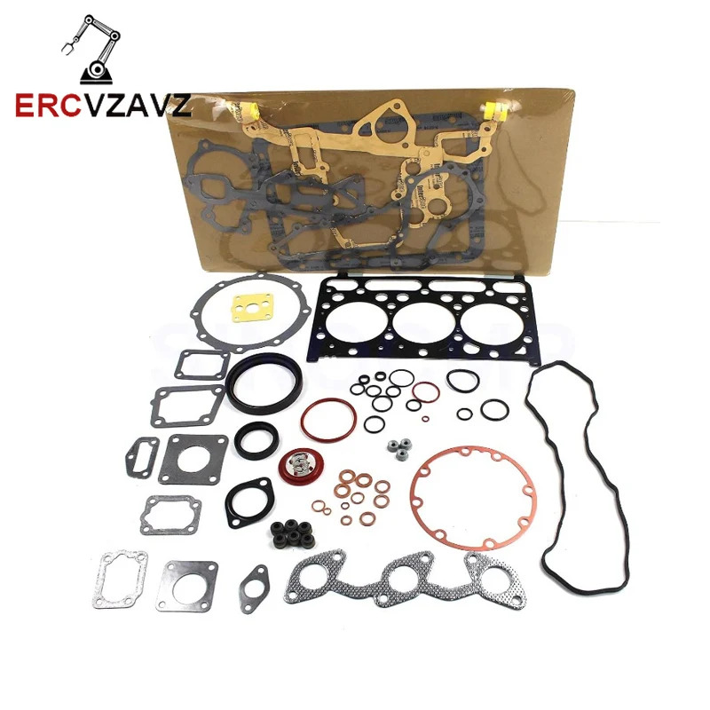 D1803 D1703 Engine Overhaul Gasket Kit for Kubota Bobcat 325C 325D Mini Excavator L3300DT
D1803 D1703 Engine Overhaul Gasket Kit for Kubota Bobcat 325C 325D Mini Excavator L3300DT