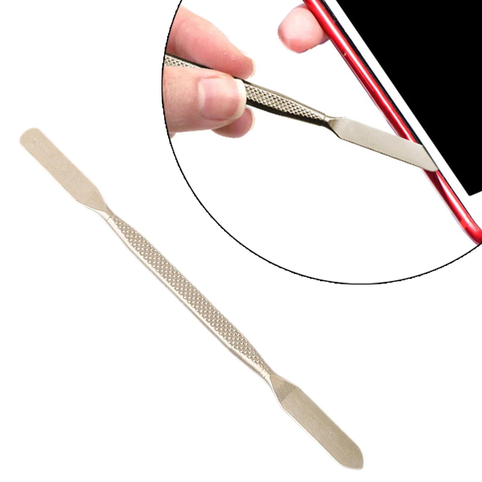 Phone Spudger Metal Tablet Pry Opening Repair Tools Phones Disassemble Tool Computer Laptop Tablet Non-slip Handle Hand Tool Set
Phone Spudger Metal Tablet Pry Opening Repair Tools Phones Disassemble Tool Computer Laptop Tablet Non-slip Handle Hand Tool Set