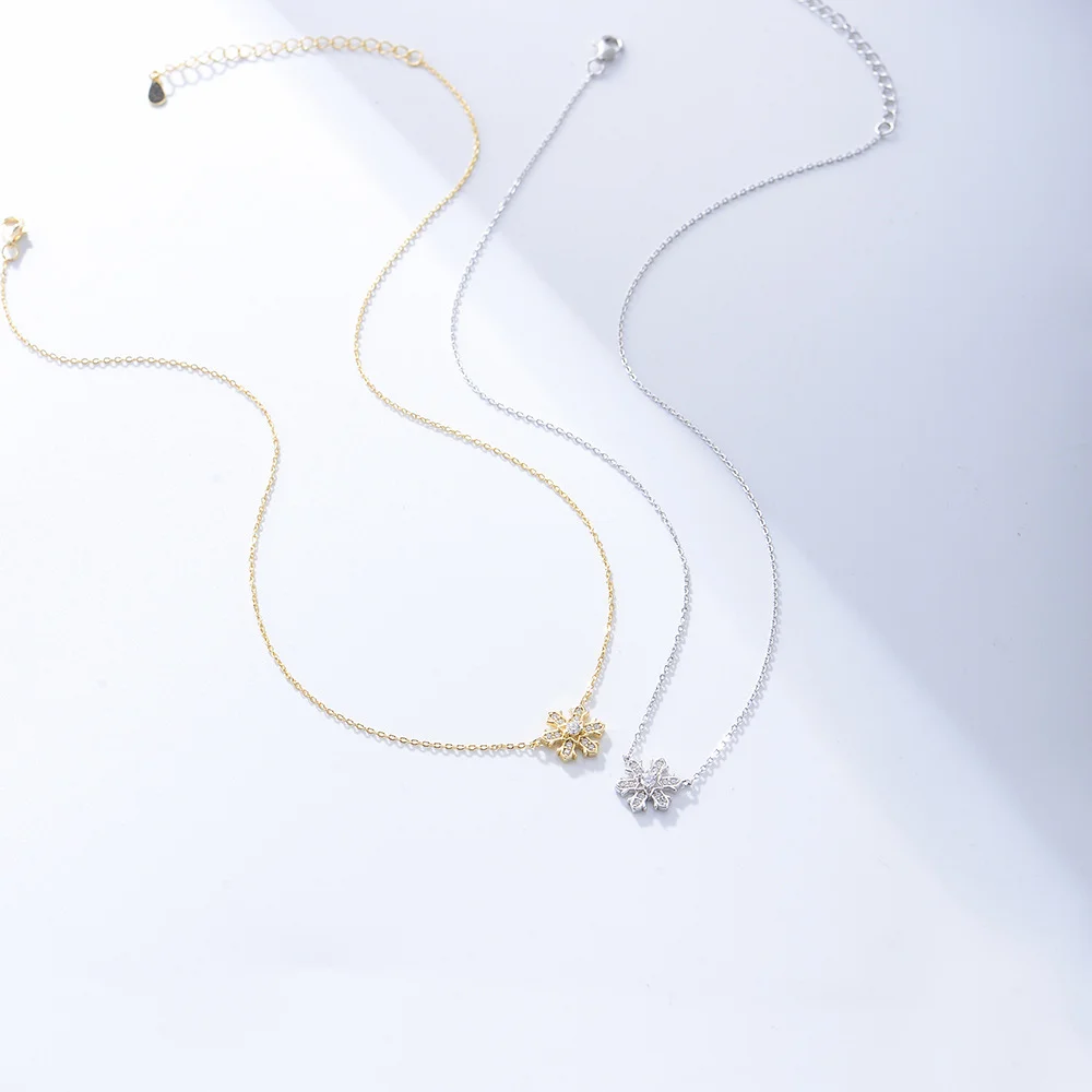 Корейское нишевое ожерелье из стерлингового серебра 925 пробы, сверкающий циркон, снежинка, цепочка на ключицу INS Influencer Temperament
Корейское нишевое ожерелье из стерлингового серебра 925 пробы, сверкающий циркон, снежинка, цепочка на ключицу INS Influencer Temperament