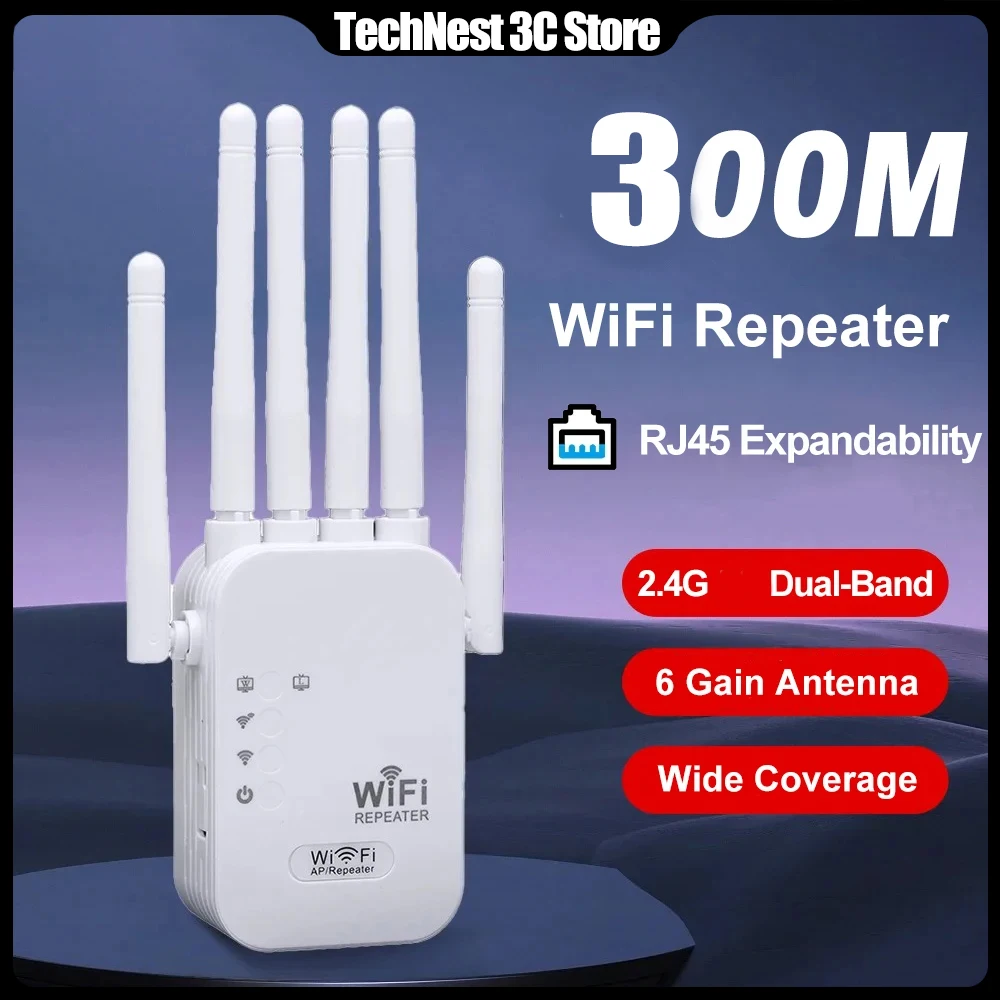 Усилитель Wi-Fi сигнала 300 Мбит/с, двухдиапазонный (2.4G/5G) ретранслятор Wi-Fi, расширитель сети 802.11ac, маршрутизатор
Усилитель Wi-Fi сигнала 300 Мбит/с, двухдиапазонный (2.4G/5G) ретранслятор Wi-Fi, расширитель сети 802.11ac, маршрутизатор