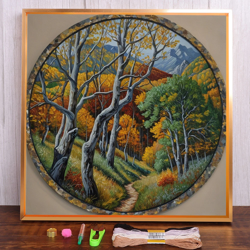 Scenery Autumn Nature Pre-Printed Cross-Stitch Full Kit DIY Embroidery Craft Handicraft Hobby Sewing Different Wholesale Package
Scenery Autumn Nature Pre-Printed Cross-Stitch Full Kit DIY Embroidery Craft Handicraft Hobby Sewing Different Wholesale Package
