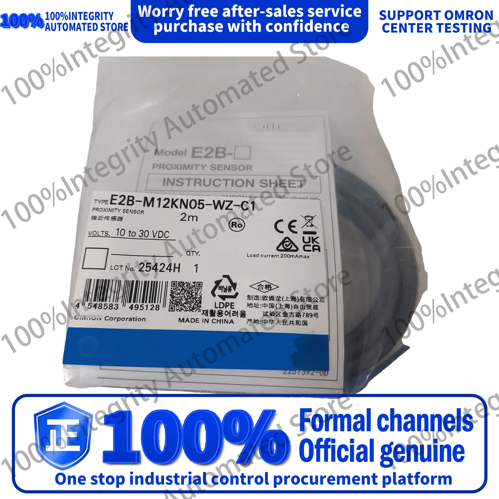 100% brand newE2B Proximity sensor E2B-M12KN08-WZ-C1 E2B-M12KN08-WZ-B1 M12KS04-WZ-C1 -M12KS04-WZ-B1 M12KN05-WZ-C1 M12KS02-WZ-C1
100% brand newE2B Proximity sensor E2B-M12KN08-WZ-C1 E2B-M12KN08-WZ-B1 M12KS04-WZ-C1 -M12KS04-WZ-B1 M12KN05-WZ-C1 M12KS02-WZ-C1