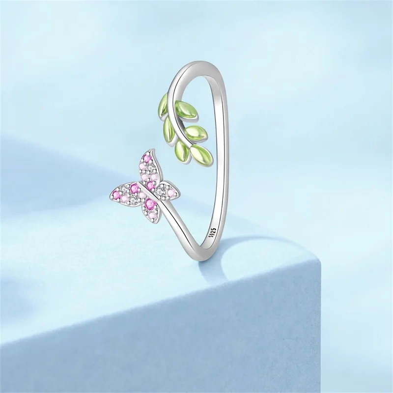Hot Sales 925 Sterling Silver Butterfly Leaf Ring Classic Popular Original For Women Girls Birthday Anniversary Jewelry Gifts
Hot Sales 925 Sterling Silver Butterfly Leaf Ring Classic Popular Original For Women Girls Birthday Anniversary Jewelry Gifts