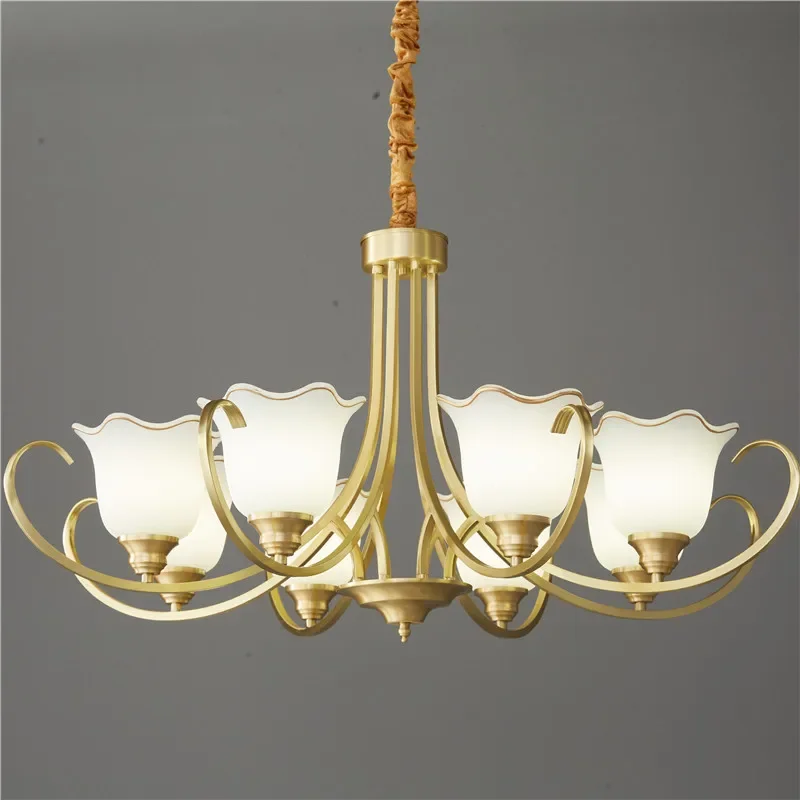 DORIAN American Village Brass Chandelier LED French Retro Living Room Restaurant Bedroom Study Villa Hotel Cafe Pendant Lampmp
DORIAN American Village Brass Chandelier LED French Retro Living Room Restaurant Bedroom Study Villa Hotel Cafe Pendant Lampmp
