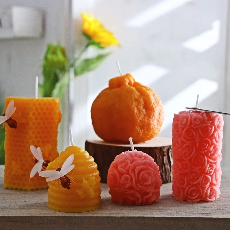Orange Honeycomb Candle Silicone Mold Rose Flower Ball Aromatic Plaster Soap Candle CakeMaking Gift Craft Home Decor Supplies
Orange Honeycomb Candle Silicone Mold Rose Flower Ball Aromatic Plaster Soap Candle CakeMaking Gift Craft Home Decor Supplies