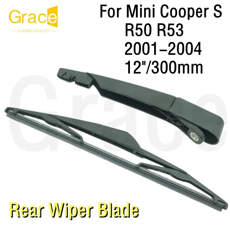 For Mini Cooper S R50 R53 Rear Wiper Blade 12"/300mm Car Windshield Windscreen Rubber 2001 2002 2003 2004
For Mini Cooper S R50 R53 Rear Wiper Blade 12"/300mm Car Windshield Windscreen Rubber 2001 2002 2003 2004