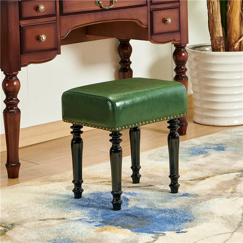 Home American leather dressing stool solid wood dressing table makeup stool solid wood dressing table nail stool Internet celebr
Home American leather dressing stool solid wood dressing table makeup stool solid wood dressing table nail stool Internet celebr