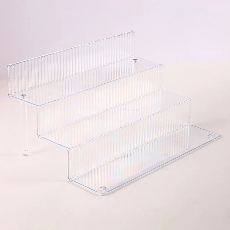Acrylic Risers for Display Cosmetic Perfume Organizer Stand Acrylic Display Stands with Shelf Showcase Transparent 3 Layer
Acrylic Risers for Display Cosmetic Perfume Organizer Stand Acrylic Display Stands with Shelf Showcase Transparent 3 Layer