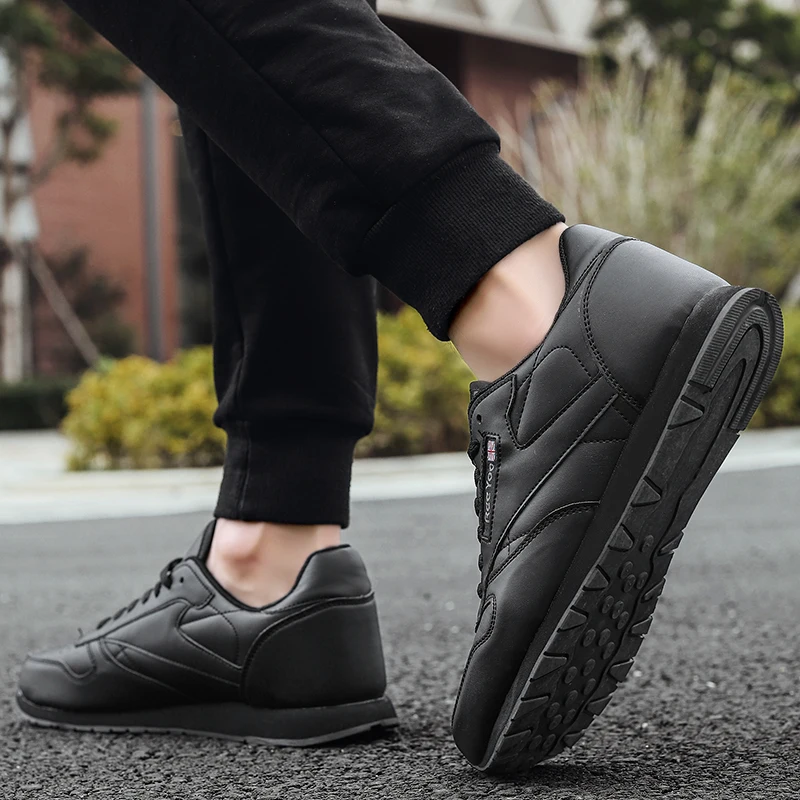 Men's Walking Shoes Solid Color Durable Anti-slip Casual Shoes Men Wear-resistant Comfortable Soft Lace-up Sports Shoes Men
Men's Walking Shoes Solid Color Durable Anti-slip Casual Shoes Men Wear-resistant Comfortable Soft Lace-up Sports Shoes Men