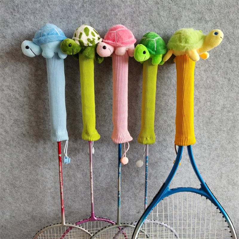Sea Turtle Badminton Racket Handle Cover Cartoon Grip Protectors Handcraft Gift