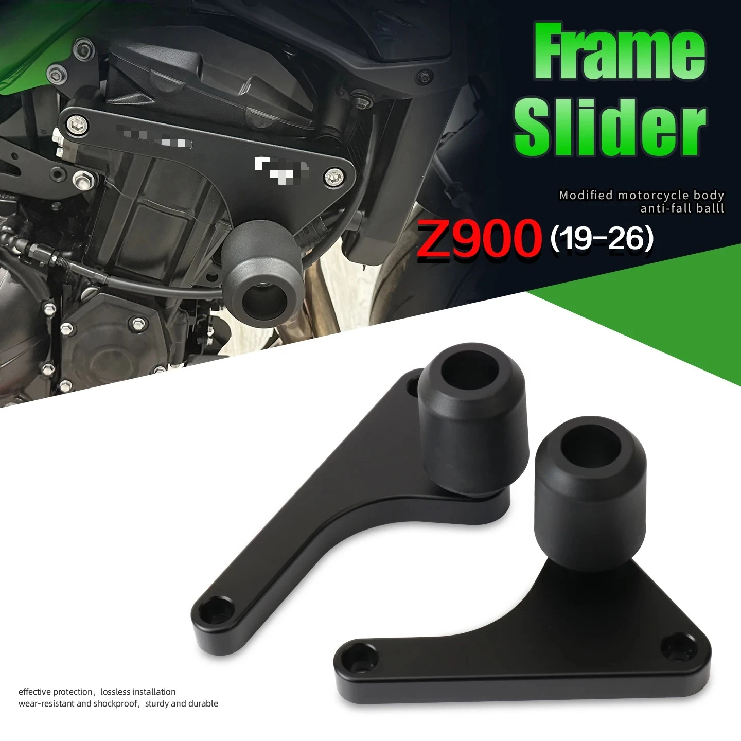 For Z900 2019-2026 2025 Motorcycle Falling Protection New Frame Slider Fairing Guard Crash Pad Protector
For Z900 2019-2026 2025 Motorcycle Falling Protection New Frame Slider Fairing Guard Crash Pad Protector