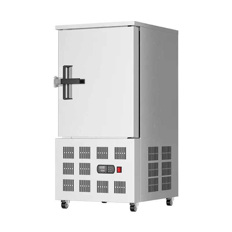 Minus 40 Degree Portable Ultra Low Temperature Small Deep Industrial Blast Freezer for Sale 880*850*1920mm
Minus 40 Degree Portable Ultra Low Temperature Small Deep Industrial Blast Freezer for Sale 880*850*1920mm