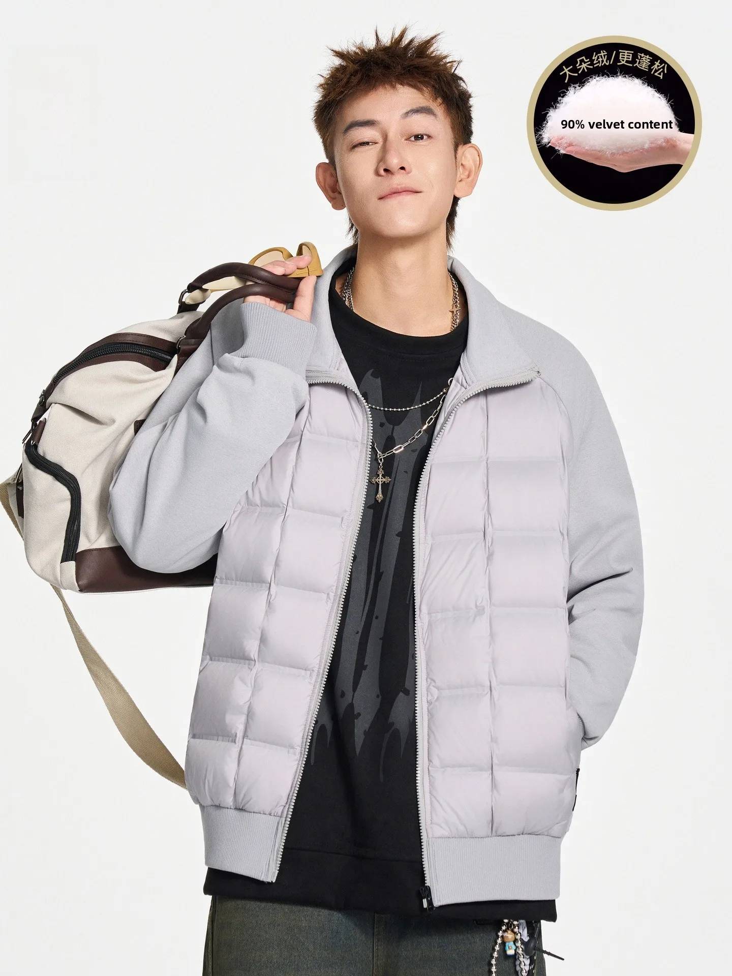 Lightweight Padded Jaet oulder Insertion Loose Fit ex Autumn Winter Warm Zipper Cotton down Coat for Couples
Lightweight Padded Jaet oulder Insertion Loose Fit ex Autumn Winter Warm Zipper Cotton down Coat for Couples