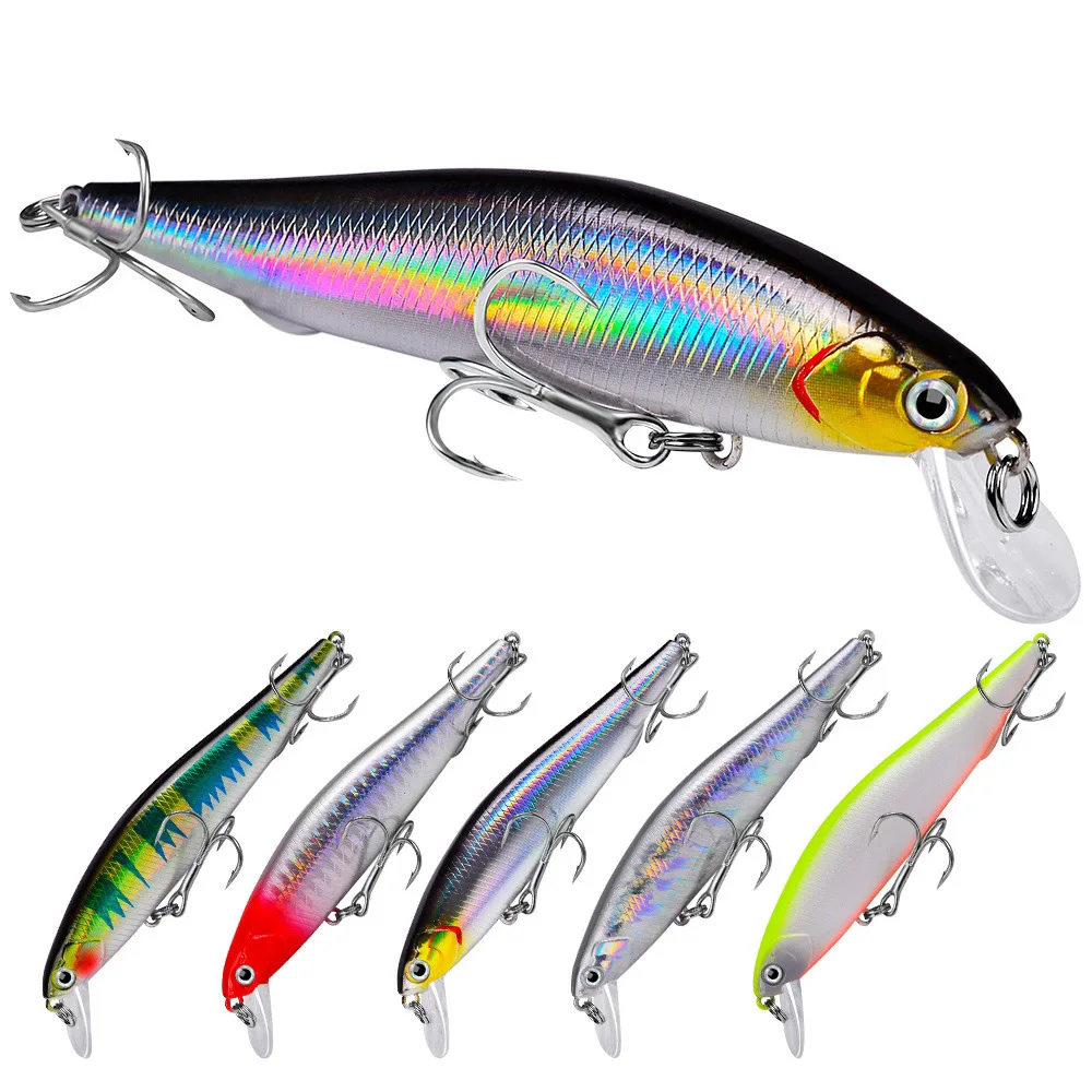 PROBEROS 1pcs Fishing Lure 5g/7g/10g/14.5g Hard Plastic Minnow Lure 5 Color Crankbait Fishing Bait Treble hook dw548
PROBEROS 1pcs Fishing Lure 5g/7g/10g/14.5g Hard Plastic Minnow Lure 5 Color Crankbait Fishing Bait Treble hook dw548