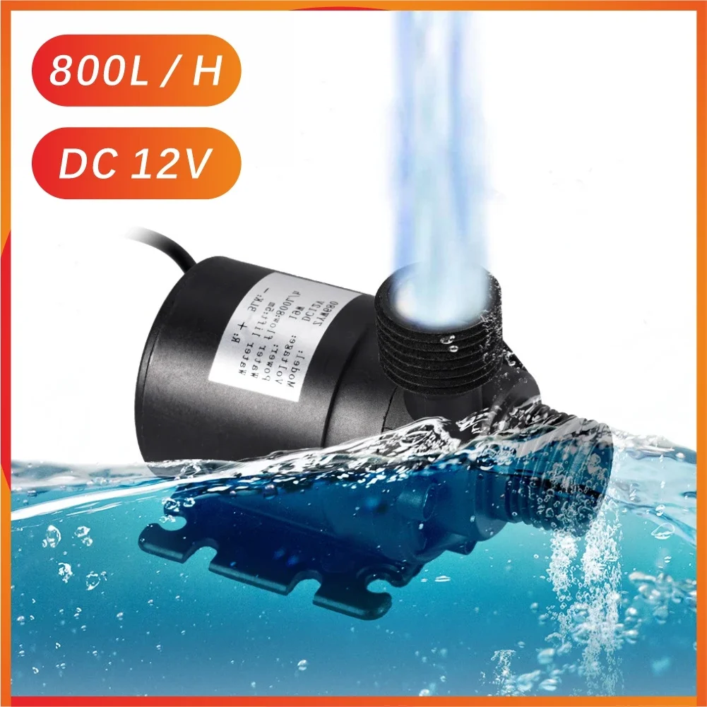 12V Solar Powered Water Pump Set 800L/H, Ultra-quiet Submersible Pump for Fish Pond, Garden Fountain and Decoration
12V Solar Powered Water Pump Set 800L/H, Ultra-quiet Submersible Pump for Fish Pond, Garden Fountain and Decoration