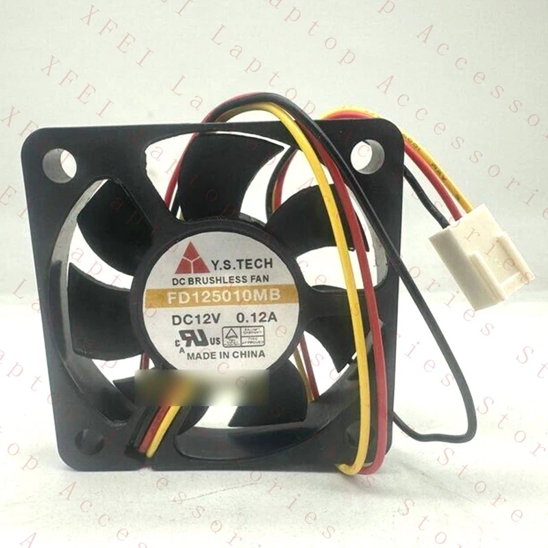 F 1 PCS New FOR Y.S.TECH FD125010MB DC 12V 0.12A 3 wire cooling fan#QW
F 1 PCS New FOR Y.S.TECH FD125010MB DC 12V 0.12A 3 wire cooling fan#QW