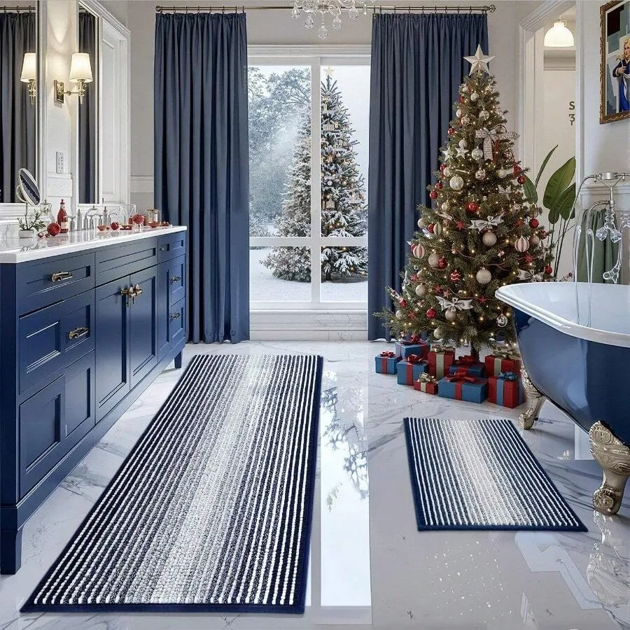 Bathroom Rugs And Mats Sets 2 Piece Thick Absorbent Chenille Bath Mat Rug Set Non Slip Soft Shaggy Bath Room Floor Mats For Bat
Bathroom Rugs And Mats Sets 2 Piece Thick Absorbent Chenille Bath Mat Rug Set Non Slip Soft Shaggy Bath Room Floor Mats For Bat