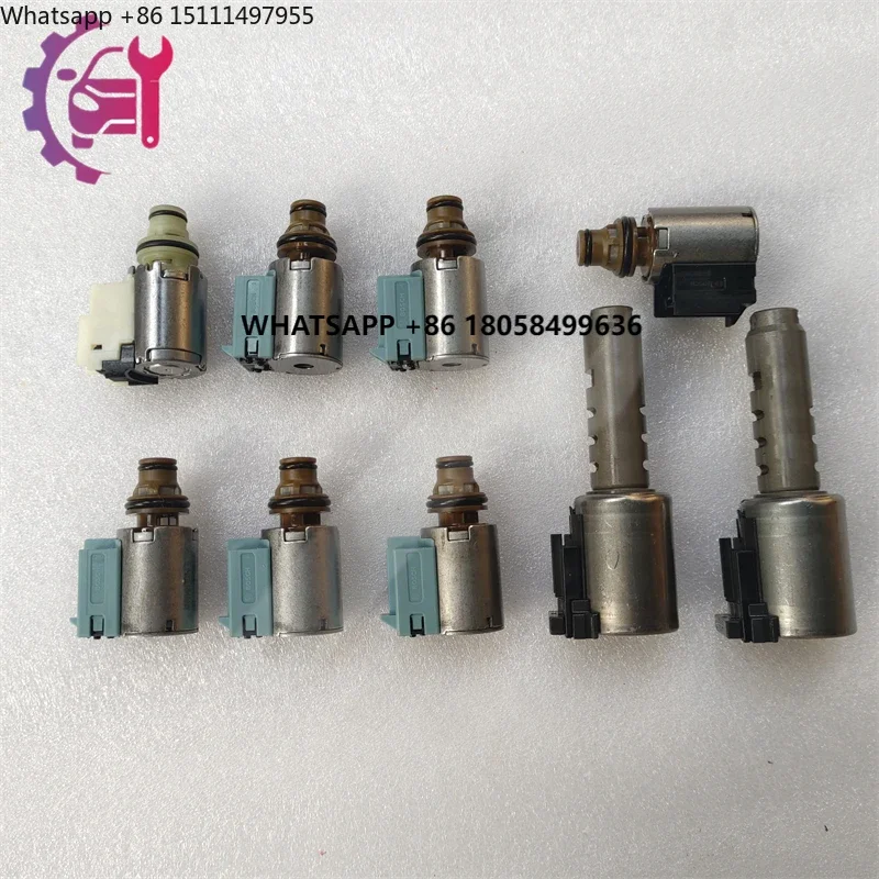 Automatic DSG Transmission Kit with 9 Pieces Electrovanne for Mercedes 724.0 Boite De Vitesse Auto Transmission Systems
Automatic DSG Transmission Kit with 9 Pieces Electrovanne for Mercedes 724.0 Boite De Vitesse Auto Transmission Systems