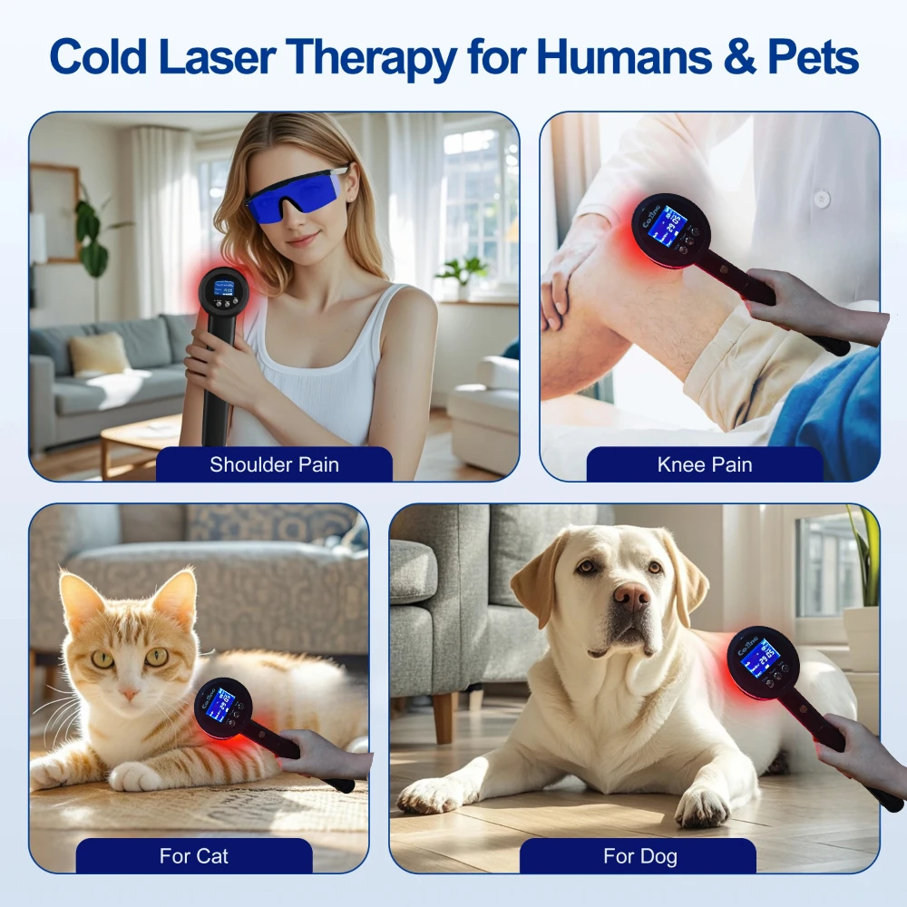 Handheld Laser Therapeutic 1295mW Red & Near Infrared Light Device for Humans and Pets Dogs Pain Relief Home or Clinice Use
Handheld Laser Therapeutic 1295mW Red & Near Infrared Light Device for Humans and Pets Dogs Pain Relief Home or Clinice Use