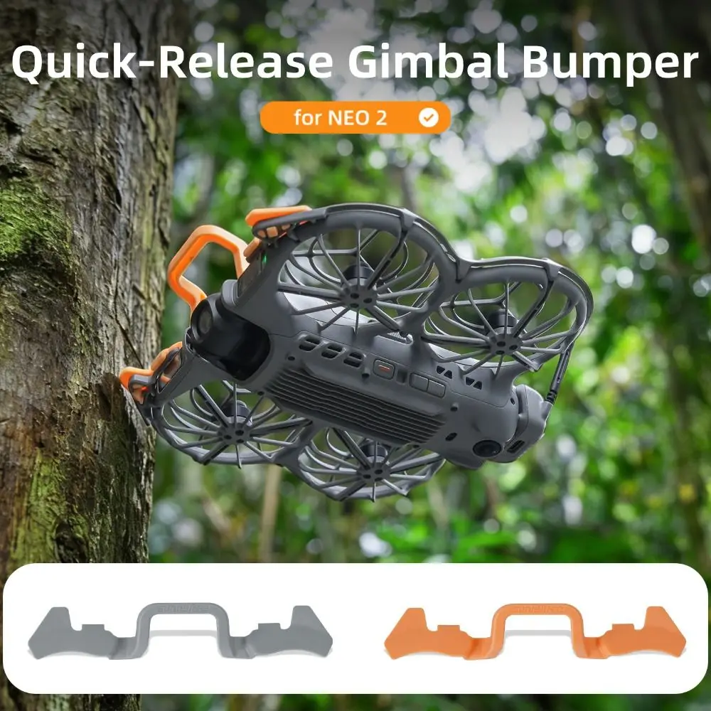 Anti-Collision Gimbal Bumper Lightweight Plastic Camera Protective Bar Quick Release Camera Lens Guard for DJI Neo 2
Anti-Collision Gimbal Bumper Lightweight Plastic Camera Protective Bar Quick Release Camera Lens Guard for DJI Neo 2