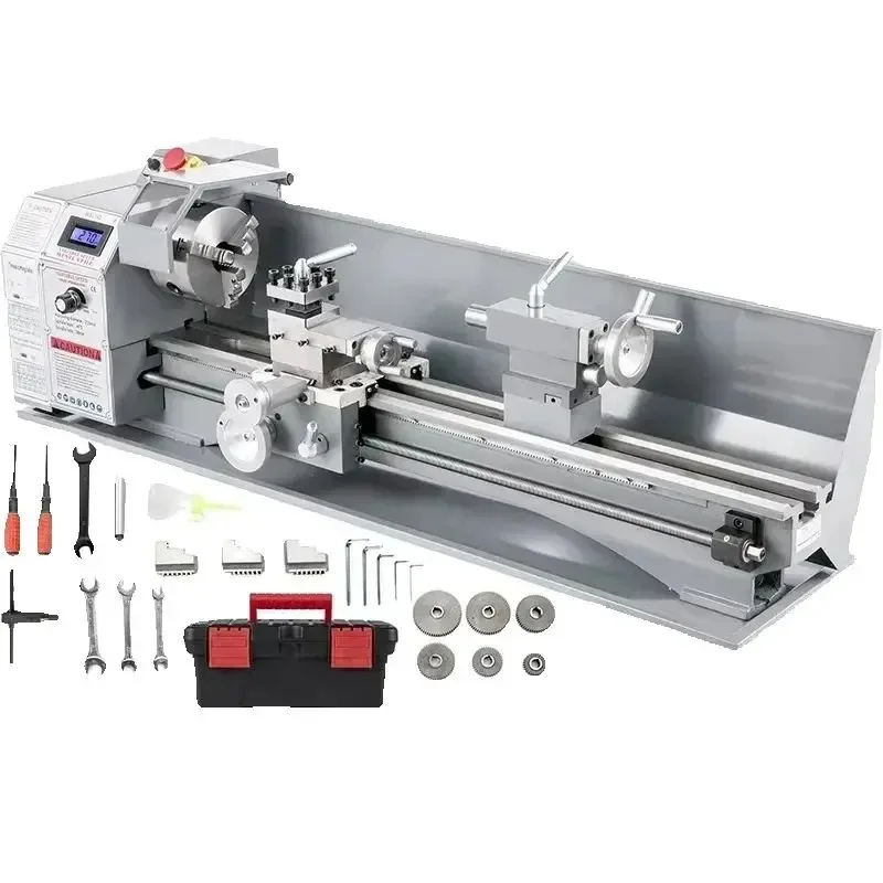 Sihao Metal Mini Lathe 1100W Mini Metal Lathe Machine 220 X 750MM Infinitely Variable Speed LED for Counter Face Turning
Sihao Metal Mini Lathe 1100W Mini Metal Lathe Machine 220 X 750MM Infinitely Variable Speed LED for Counter Face Turning