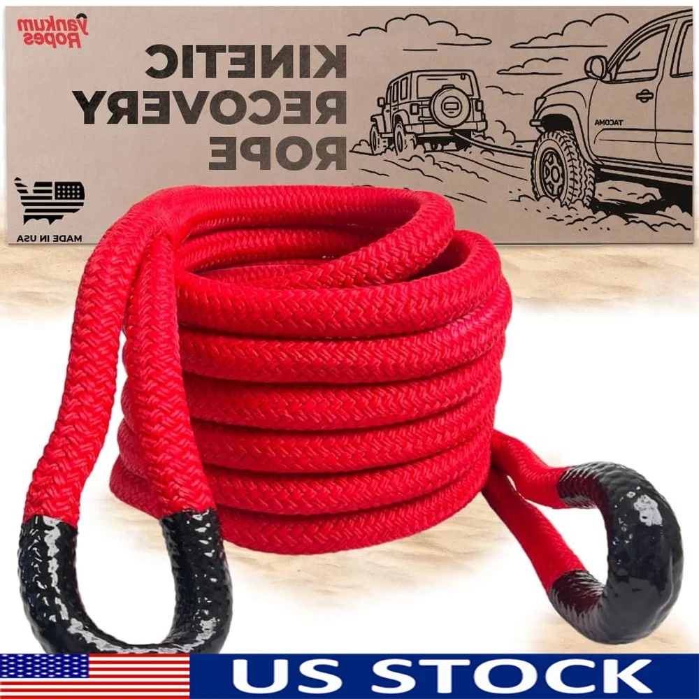 Kinetic Recovery Rope Made in The USA 7/8 x 30 Tow Rope Truck Heavy Duty Kinetic Tow Rope and Kits Recovery Straps Truck,Heavy
Kinetic Recovery Rope Made in The USA 7/8 x 30 Tow Rope Truck Heavy Duty Kinetic Tow Rope and Kits Recovery Straps Truck,Heavy