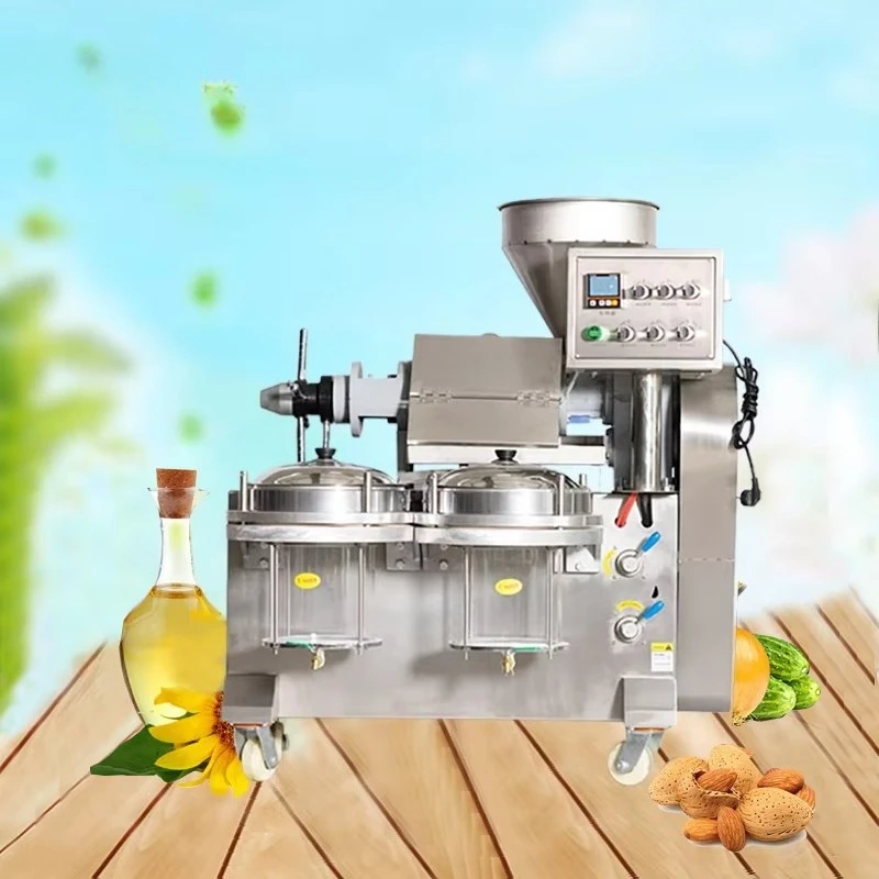 Automatic Peanut Sunflower Mustard Castor Cooking Small Black Seed Oil Press Machine
Automatic Peanut Sunflower Mustard Castor Cooking Small Black Seed Oil Press Machine