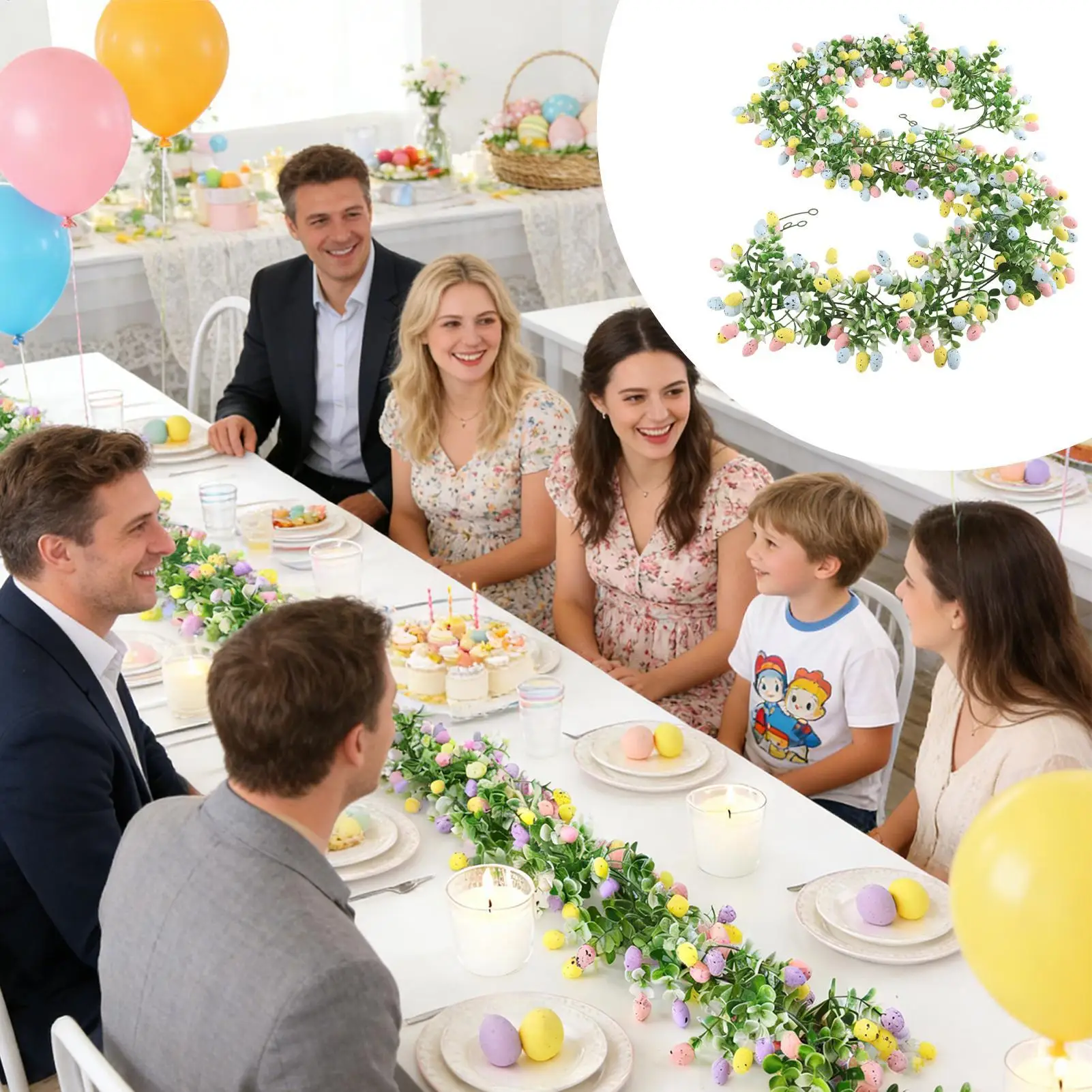 Пасхальная мантия, гирлянда, 2 шт., искусственное пасхальное яйцо, гирлянда, декор, весенние украшения в деревенском стиле для дома, вечеринки, стены
Пасхальная мантия, гирлянда, 2 шт., искусственное пасхальное яйцо, гирлянда, декор, весенние украшения в деревенском стиле для дома, вечеринки, стены