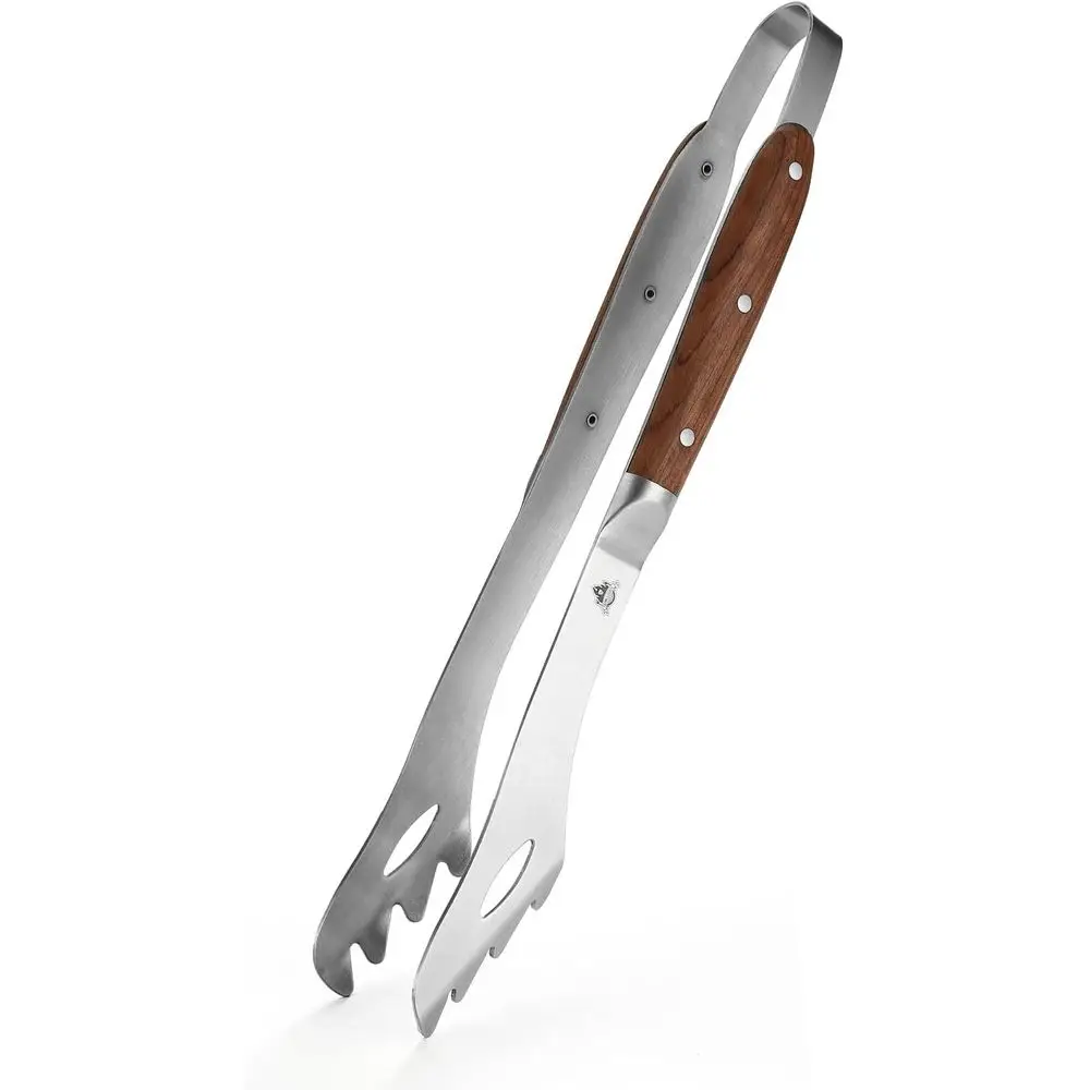 Heavy Duty Rosewood Handle BBQ Grill Tongs, 16.73 Long Premium BBQ Grill Tongs for Outdoor Grilling, Essential Accessory, Best G
Heavy Duty Rosewood Handle BBQ Grill Tongs, 16.73 Long Premium BBQ Grill Tongs for Outdoor Grilling, Essential Accessory, Best G