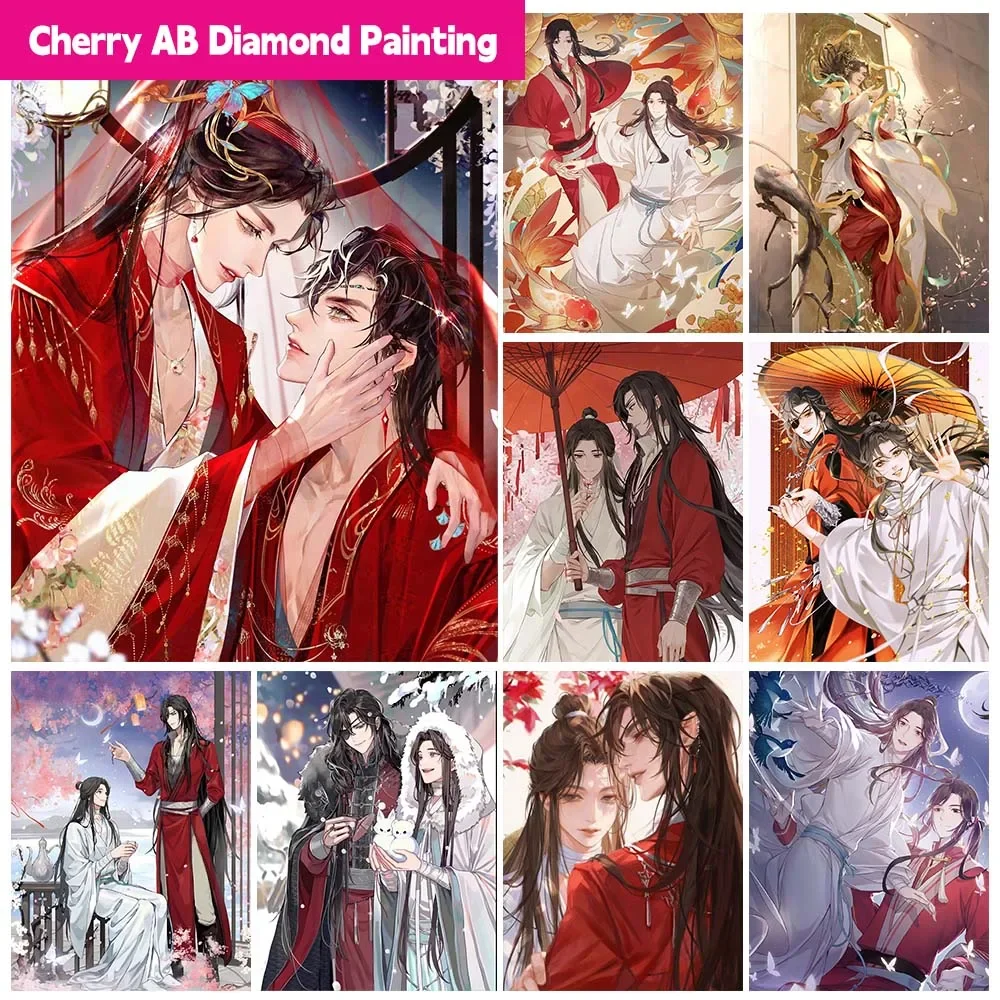 Anime Heaven Official's Blessing AB Diamond Painting Tian Guan Ci Fu 5D DIY Full Drills Cross Stitch Mosaic Home Decor Gift New
Anime Heaven Official's Blessing AB Diamond Painting Tian Guan Ci Fu 5D DIY Full Drills Cross Stitch Mosaic Home Decor Gift New