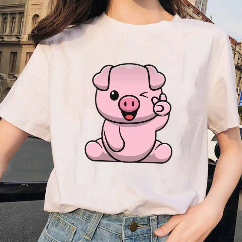 New Fuuny Cute Pig Printed Unisex Men's Women's Fashion Short Sleeve Cartoon Casual Summer Tops Tees
New Fuuny Cute Pig Printed Unisex Men's Women's Fashion Short Sleeve Cartoon Casual Summer Tops Tees