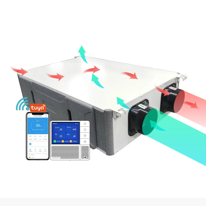 110V/220V EPP Shell Low Noise Fresh Air To Air Ventilation System ERV/HRV For Home
110V/220V EPP Shell Low Noise Fresh Air To Air Ventilation System ERV/HRV For Home