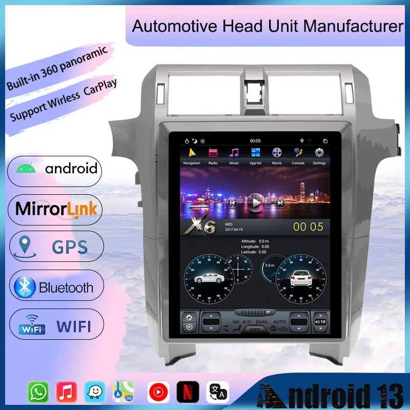15 Inch Android 13.0 For Lexus GX400 GX460 2010-2016 Carplay G6 PX6 Car Multimedia Player GPS Radio Audio Stereo Head Unit DSP
15 Inch Android 13.0 For Lexus GX400 GX460 2010-2016 Carplay G6 PX6 Car Multimedia Player GPS Radio Audio Stereo Head Unit DSP