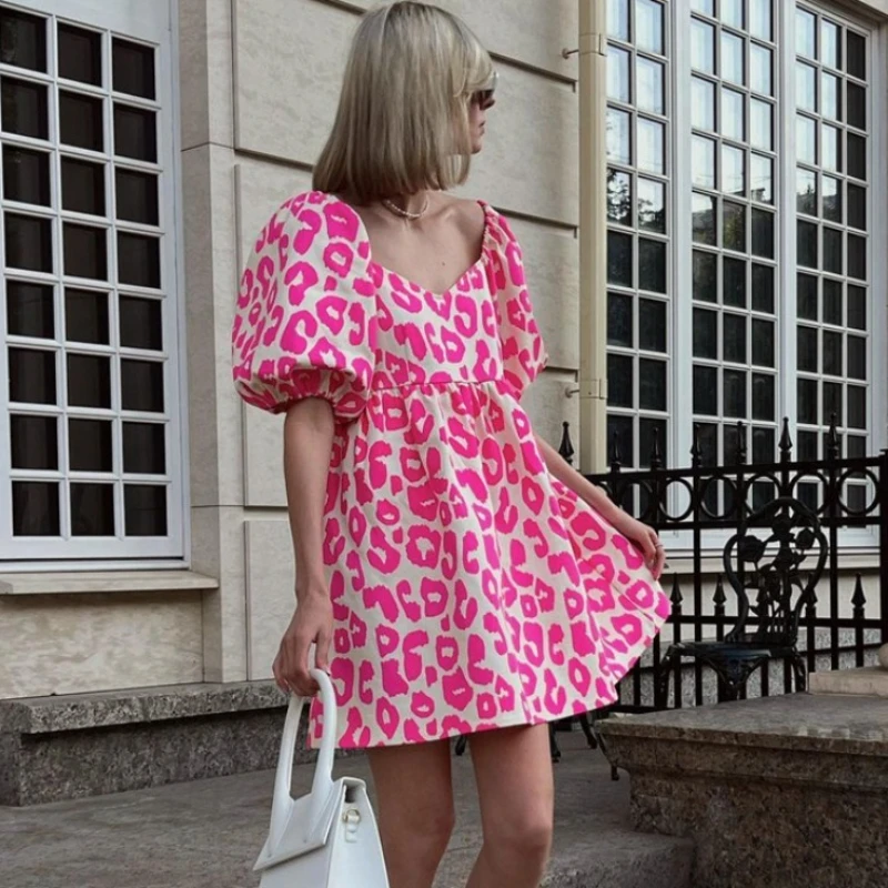 Tsiisd Fashion Print Women's Mini Dress Puff Sleeve Elegant Sweet Style Patchwork Party Evening Gala Dress Female Dresses 2026
Tsiisd Fashion Print Women's Mini Dress Puff Sleeve Elegant Sweet Style Patchwork Party Evening Gala Dress Female Dresses 2026