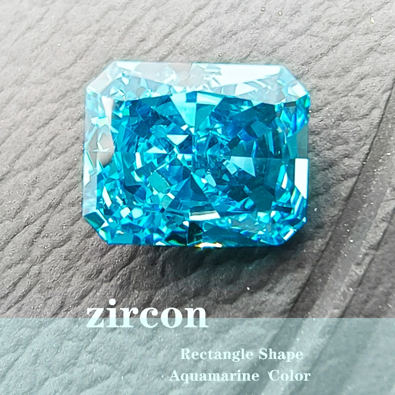 Cubic Zirconia Aquamarine Color Rectangle Shape Crushed Ice Cut Zircon CZ 4K Cutting 5A+ Quality for Diy Jewelry Wholesale
Cubic Zirconia Aquamarine Color Rectangle Shape Crushed Ice Cut Zircon CZ 4K Cutting 5A+ Quality for Diy Jewelry Wholesale