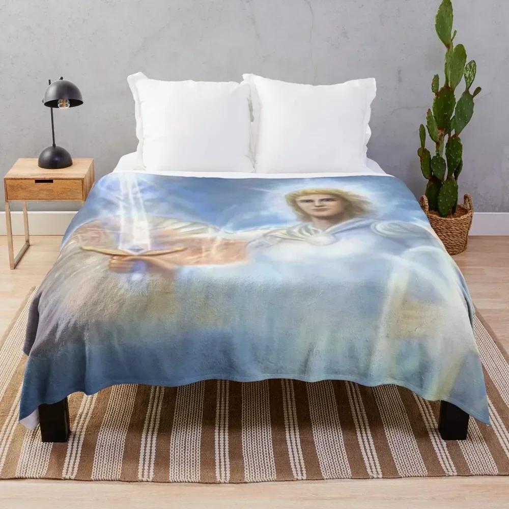 Saint Michael The Archangel Throw Blanket All Season Lightweight Soft Blanket for Bed
Saint Michael The Archangel Throw Blanket All Season Lightweight Soft Blanket for Bed