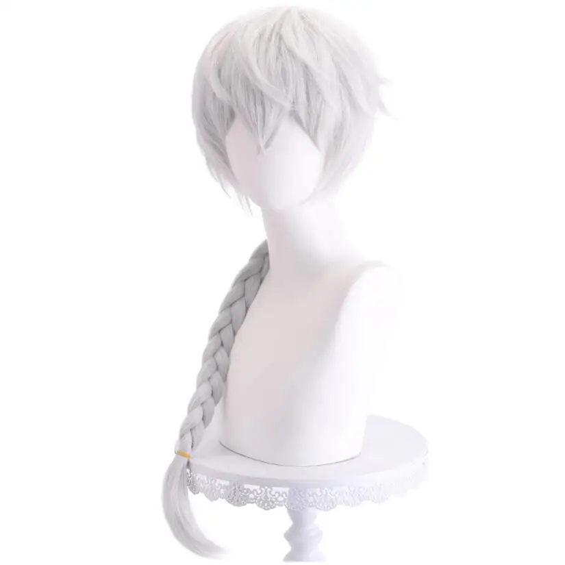 Anime Cosplay Wigs Synthetic Long Straight White Braid Fluffy Hair Heat Resistant Wig for Daily Party
Anime Cosplay Wigs Synthetic Long Straight White Braid Fluffy Hair Heat Resistant Wig for Daily Party