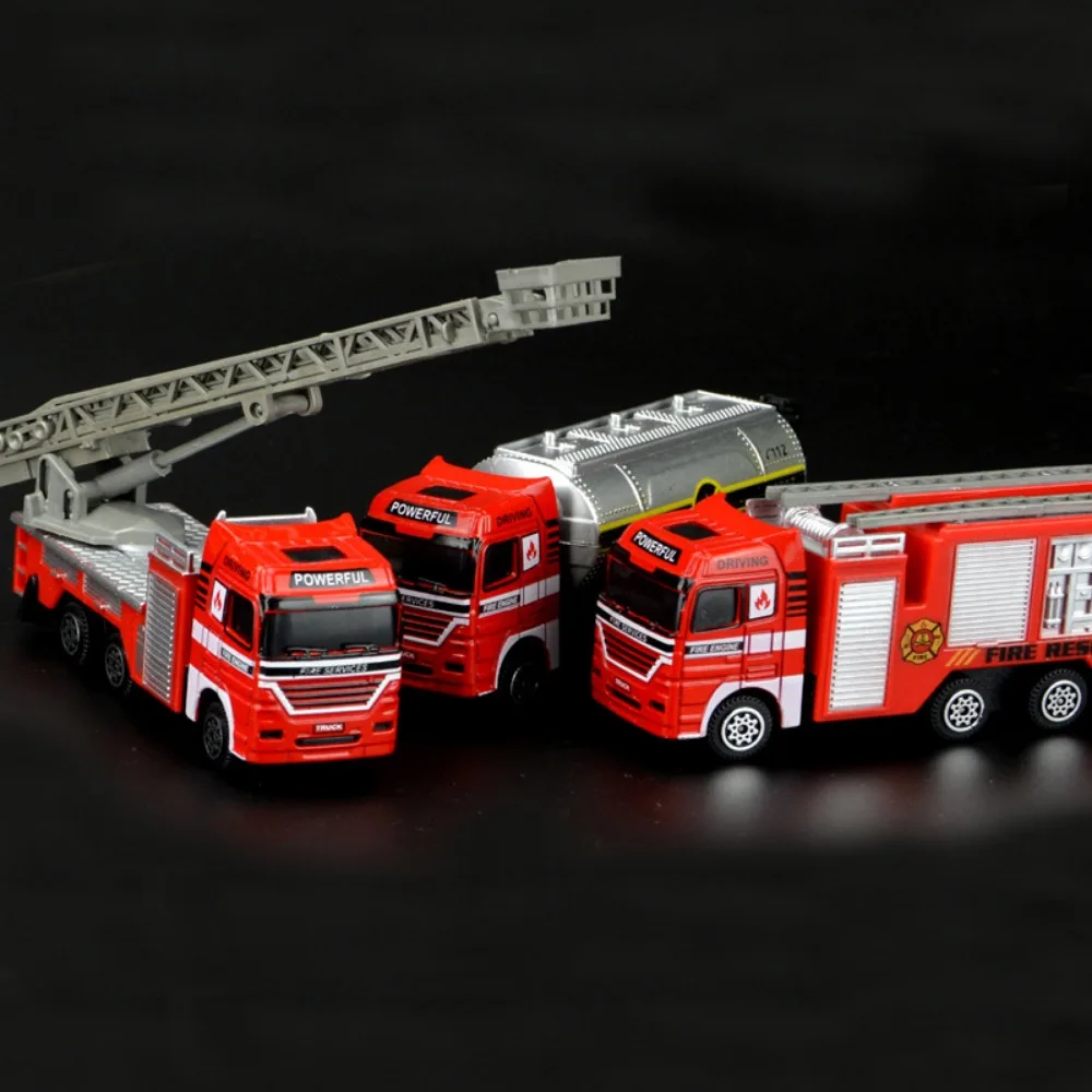 High Quality 1:64 Kids Toy Fire Truck Multistyles Alloy Simulation Firefighting Diecast Rescue Engineering Vehicle
High Quality 1:64 Kids Toy Fire Truck Multistyles Alloy Simulation Firefighting Diecast Rescue Engineering Vehicle