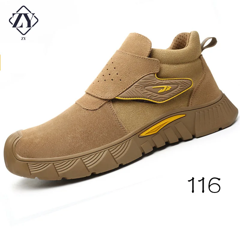 Safety Boots For Men Welding Industrial Work Shoes Anti-slip Puncture Proof Anti-smashing Male Indestructible Boots Large size
Safety Boots For Men Welding Industrial Work Shoes Anti-slip Puncture Proof Anti-smashing Male Indestructible Boots Large size