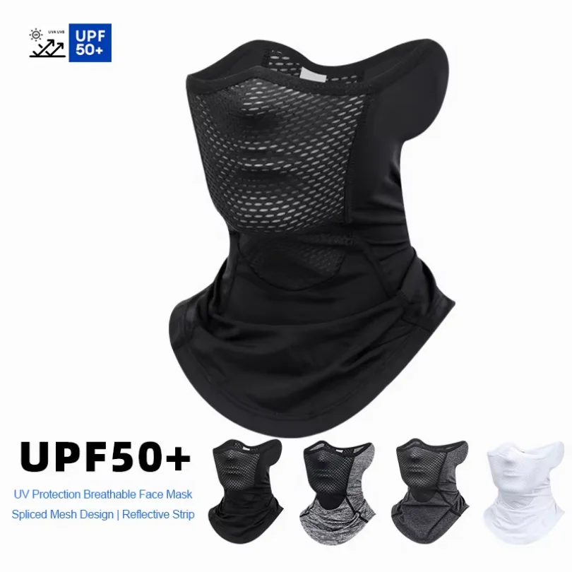 1pc Ice Silk Sun Protection Balaclava Breathable Neck Gaiter with Reflective Strip for Cycling Motorcycle Fishing Outdoor Use
1pc Ice Silk Sun Protection Balaclava Breathable Neck Gaiter with Reflective Strip for Cycling Motorcycle Fishing Outdoor Use