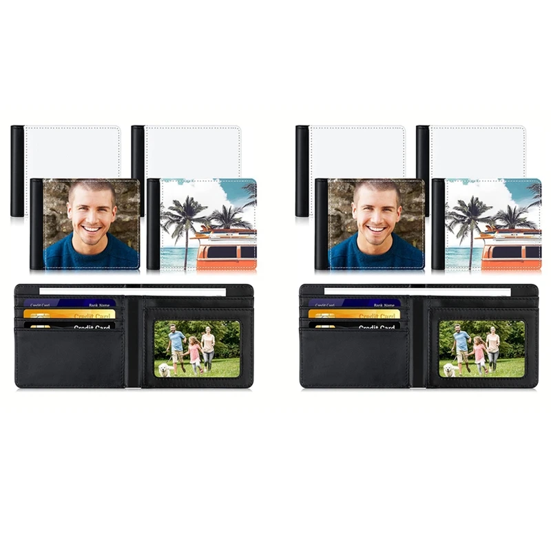 8Pcs Sublimation Wallet Blank Heat Transfer Sublimation Wallets Bank Card Holder For Men Gift Office Travel Work Supply
8Pcs Sublimation Wallet Blank Heat Transfer Sublimation Wallets Bank Card Holder For Men Gift Office Travel Work Supply