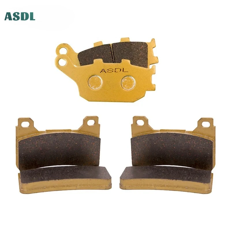 Motorcycle Front and Rear Brake Pads For Honda CBR 600 RR5/RR6 2005-2006 CBR 1000 RR4/RR5 Fireblade 2004-2005 CBR600 CBR1000
Motorcycle Front and Rear Brake Pads For Honda CBR 600 RR5/RR6 2005-2006 CBR 1000 RR4/RR5 Fireblade 2004-2005 CBR600 CBR1000
