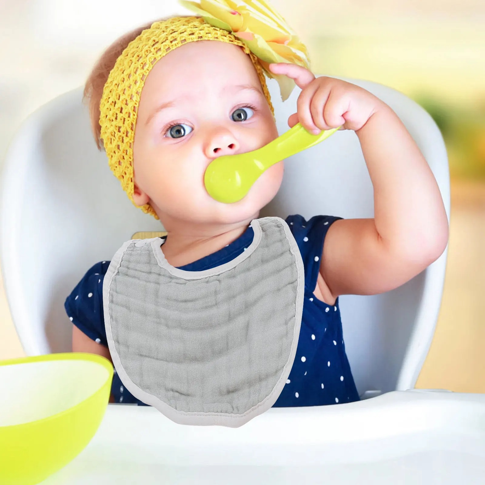 2Pcs Soft Cotton Muslin Bibs for Babies 0-6 Months Effective Drool Control Lightweight Easy-Carry Bibs Ideal for Baby Shower
2Pcs Soft Cotton Muslin Bibs for Babies 0-6 Months Effective Drool Control Lightweight Easy-Carry Bibs Ideal for Baby Shower