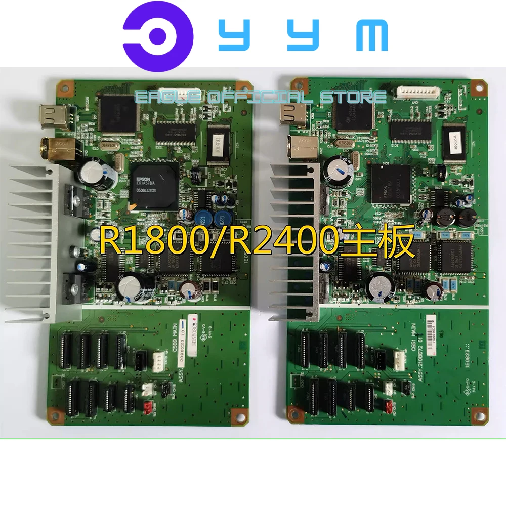 Оригинальная б/у материнская плата для Epson R1800 R2400 R1900 R2000, чернильный картридж
Оригинальная б/у материнская плата для Epson R1800 R2400 R1900 R2000, чернильный картридж