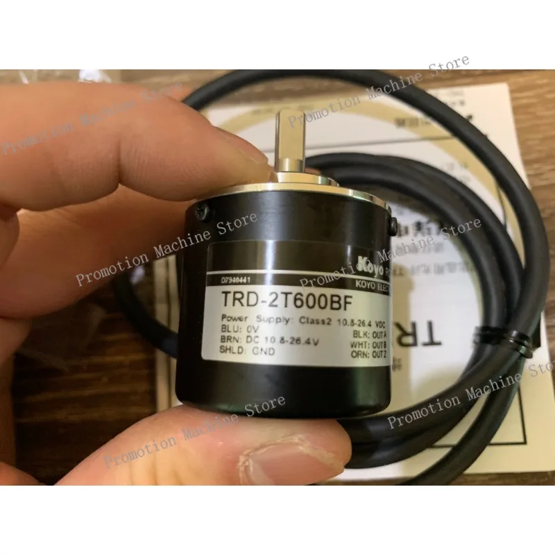 TRD-2T600BF KOYO новый оригинальный аутентичный фотоэлектрический инкрементный поворотный энкодер с реальной осью DC10,8-26,4 В 
TRD-2T600BF KOYO новый оригинальный аутентичный фотоэлектрический инкрементный поворотный энкодер с реальной осью DC10,8-26,4 В