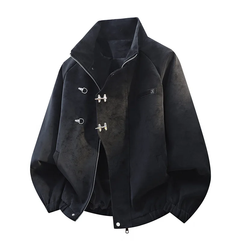 Casual Tie Dye Leather Jacket New Chinese Style Retro High Street Coat for Couples Thickened Long Sleeve Polyester Blend
Casual Tie Dye Leather Jacket New Chinese Style Retro High Street Coat for Couples Thickened Long Sleeve Polyester Blend